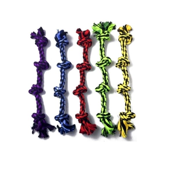 Flyfree 25 in. Nuts for 4 Knots Rope ToysAssorted FL100356